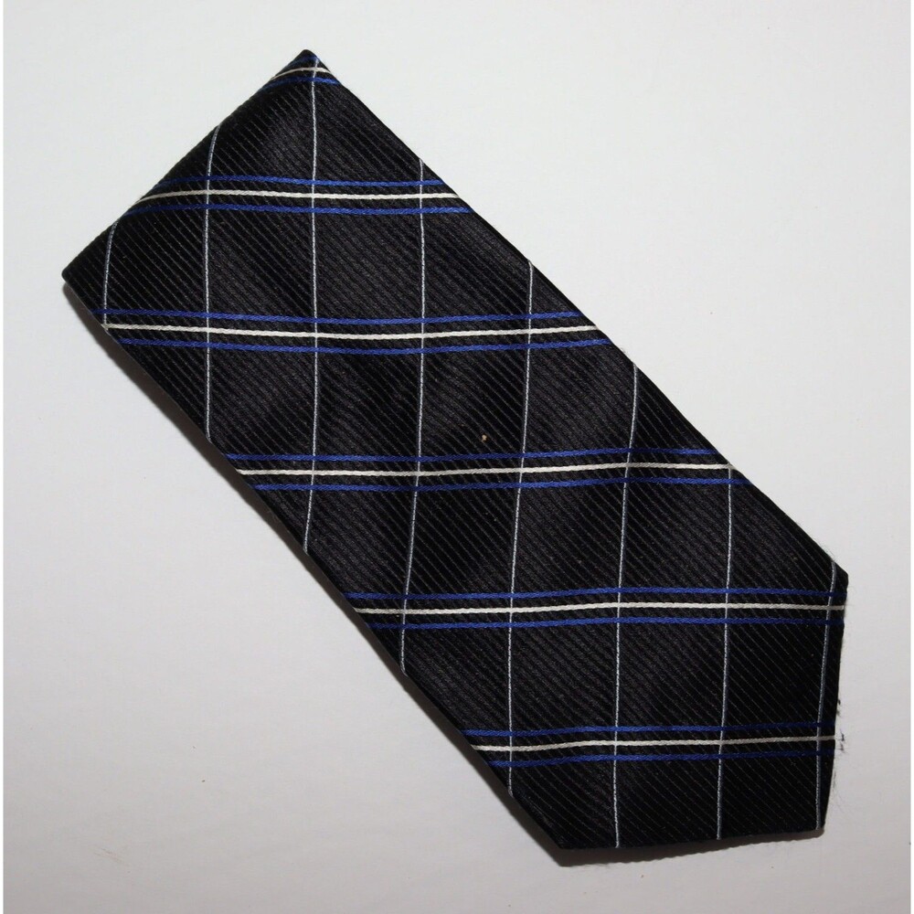 Tommy Hilfiger Men’s 100% Silk Made In USA‎ Striped Tie Necktie